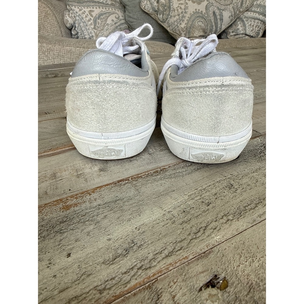 Vans Gilbert Crockett Pro Skate Shoes Cream White Suede Gum Sole Mens 8.5 - Picture 4 of 8